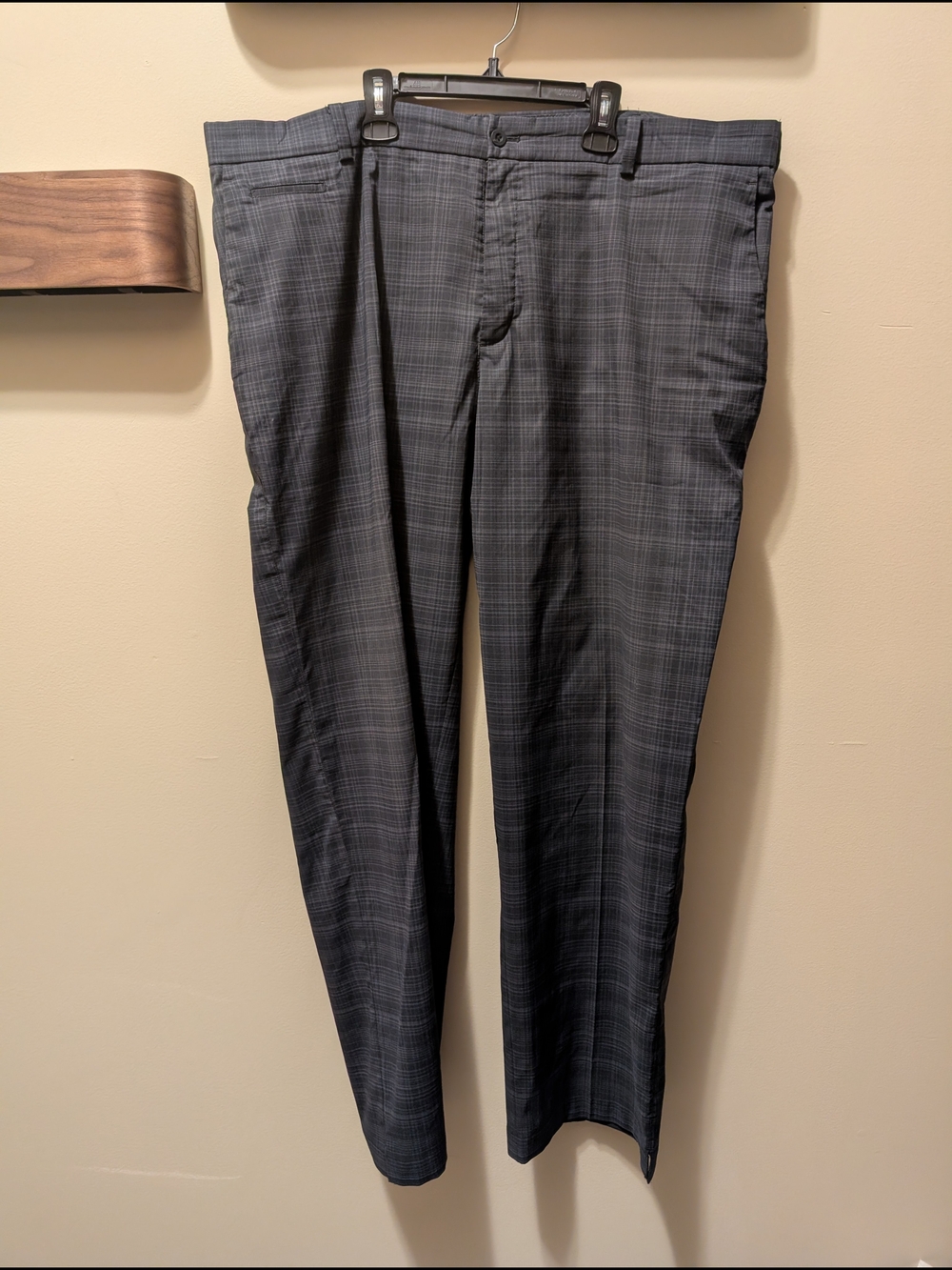 Nike Men's Charcoal Plaid Golf Pants